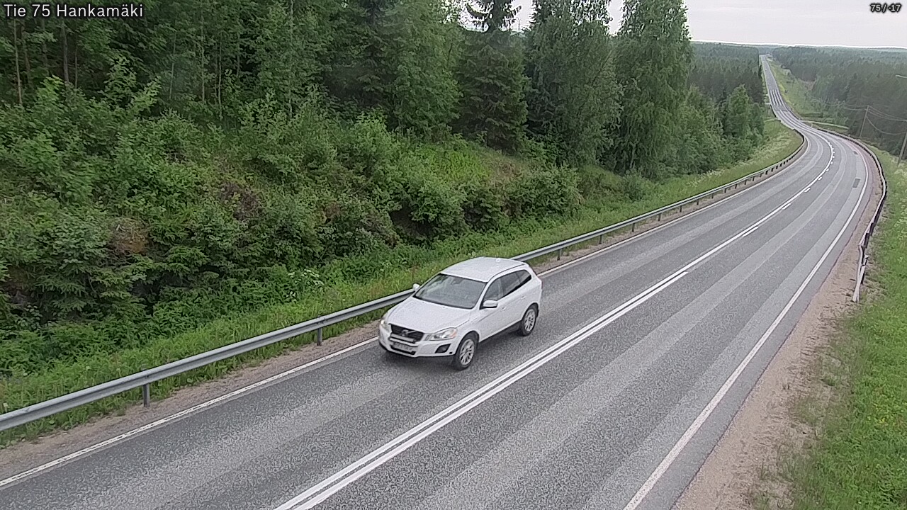 Weather Camera Image Road 75 Rautavaara, Hankamäki, Rautavaara, Pohjois-Savo