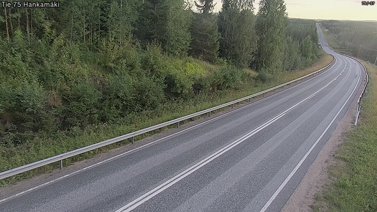 Kelikamerat Kuva Tie 75 Rautavaara, Hankamäki, Rautavaara, Pohjois-Savo