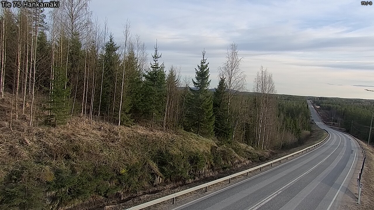Kelikamerat Kuva Tie 75 Rautavaara, Hankamäki, Rautavaara, Pohjois-Savo