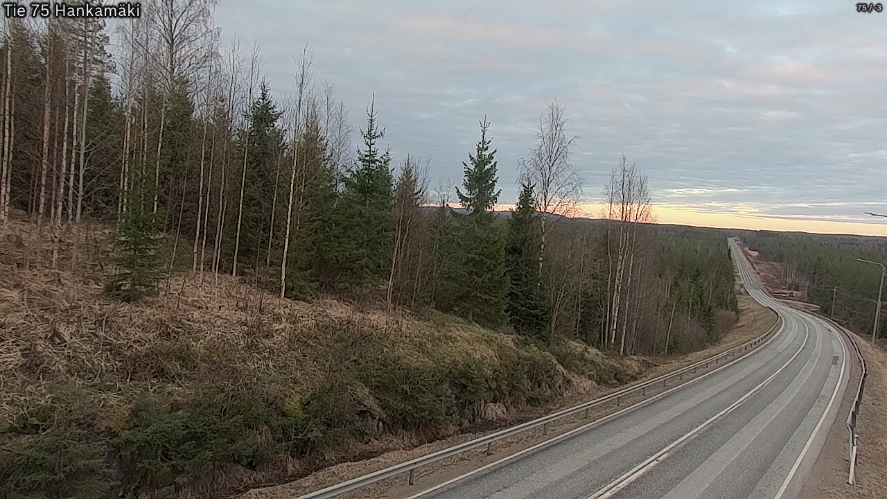Kelikamerat Kuva Tie 75 Rautavaara, Hankamäki, Rautavaara, Pohjois-Savo