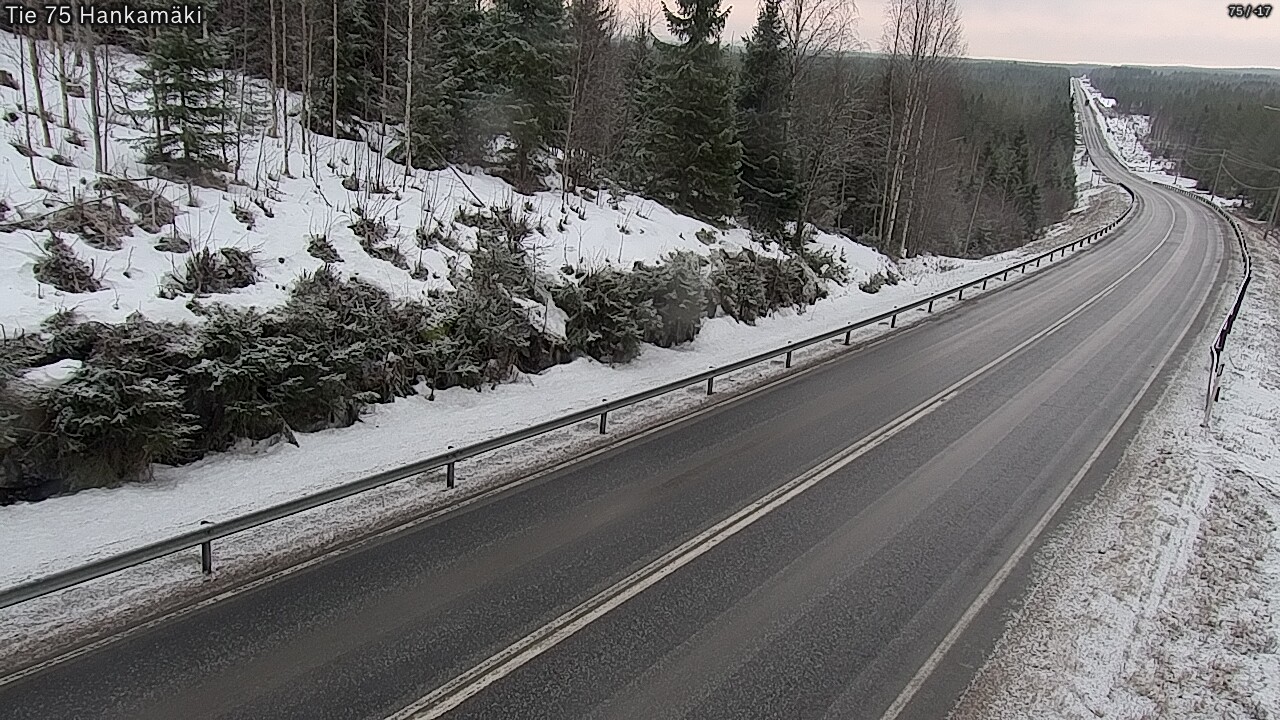 Kelikamerat Kuva Tie 75 Rautavaara, Hankamäki, Rautavaara, Pohjois-Savo