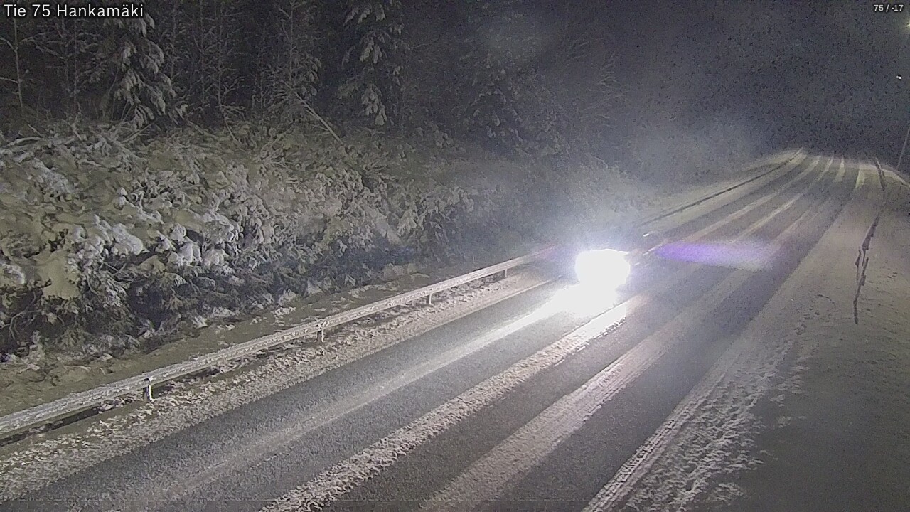 Kelikamerat Kuva Tie 75 Rautavaara, Hankamäki, Rautavaara, Pohjois-Savo