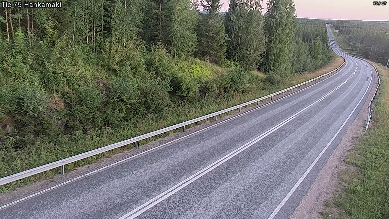 Kelikamerat Kuva Tie 75 Rautavaara, Hankamäki, Rautavaara, Pohjois-Savo
