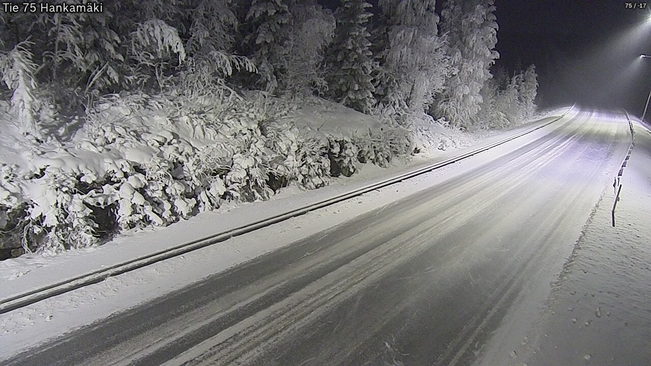 Kelikamerat Kuva Tie 75 Rautavaara, Hankamäki, Rautavaara, Pohjois-Savo