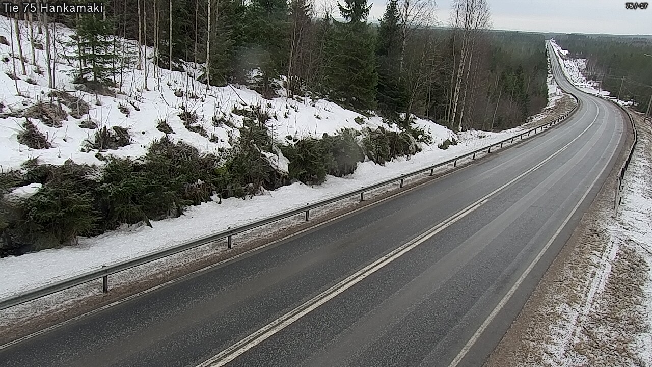 Kelikamerat Kuva Tie 75 Rautavaara, Hankamäki, Rautavaara, Pohjois-Savo