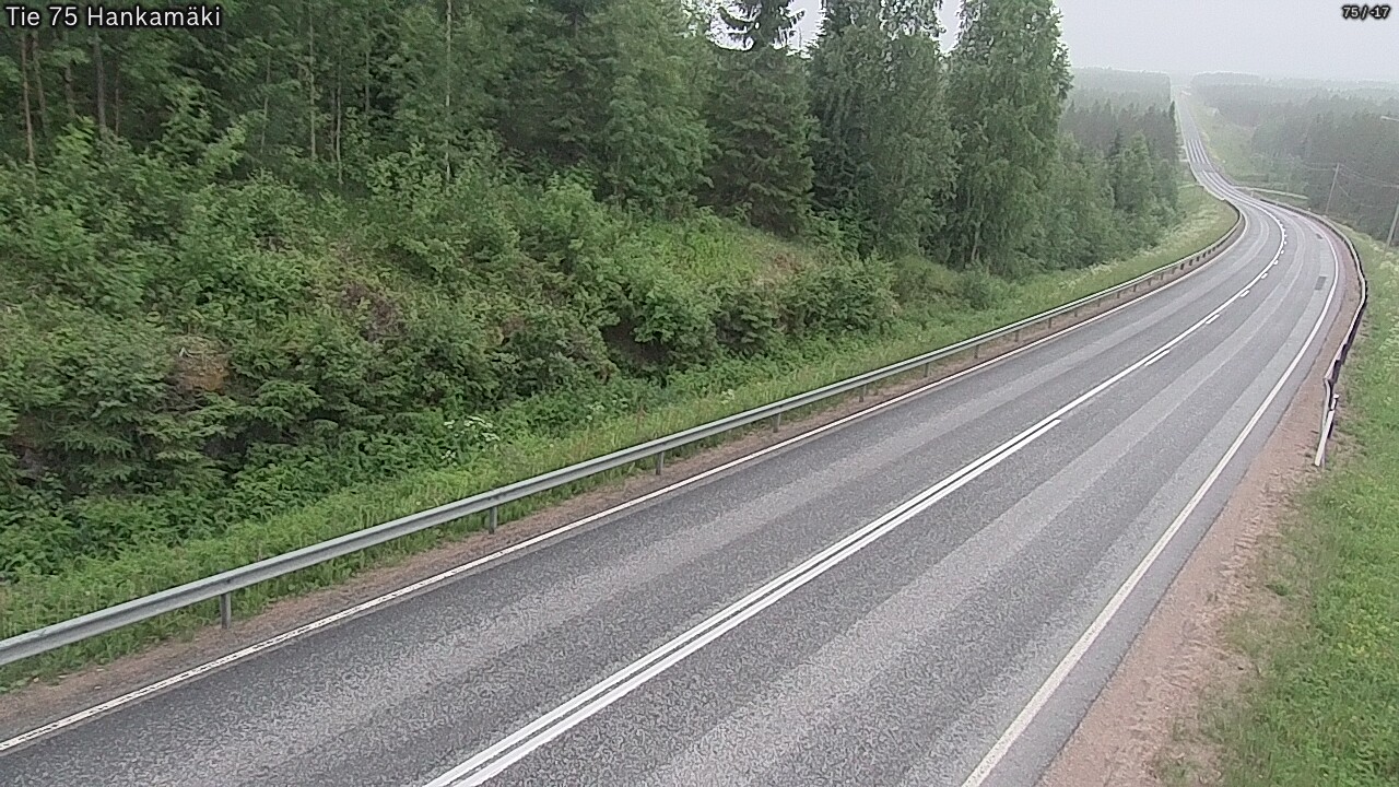Weather Camera Image Road 75 Rautavaara, Hankamäki, Rautavaara, Pohjois-Savo