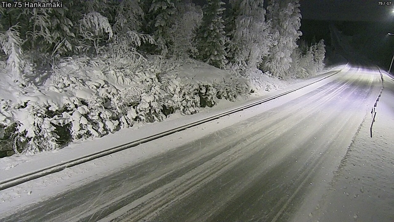 Kelikamerat Kuva Tie 75 Rautavaara, Hankamäki, Rautavaara, Pohjois-Savo