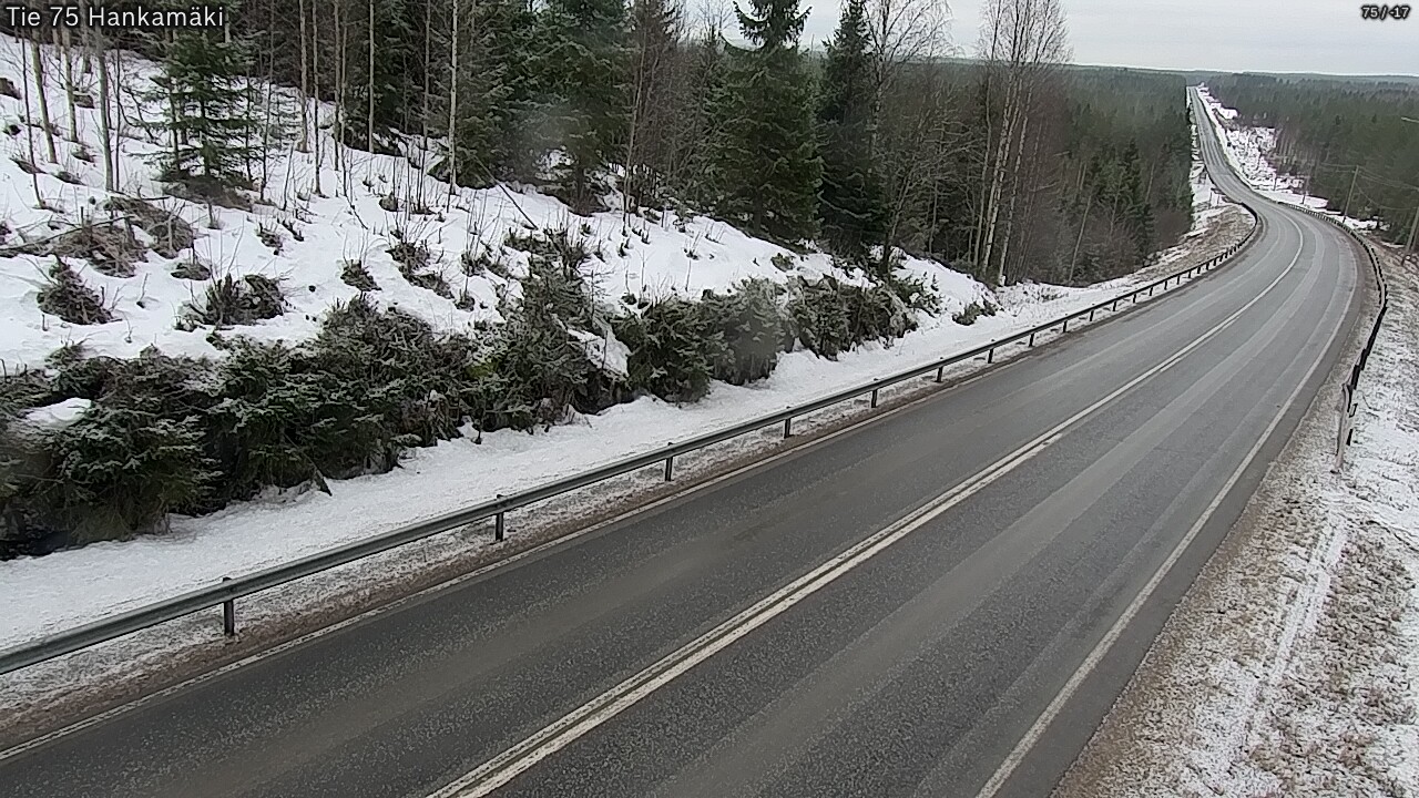 Kelikamerat Kuva Tie 75 Rautavaara, Hankamäki, Rautavaara, Pohjois-Savo