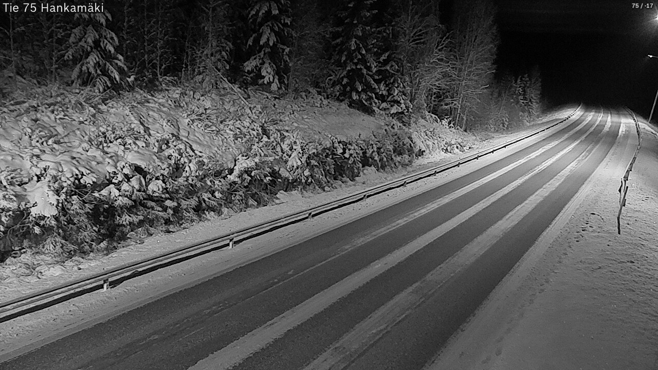 Kelikamerat Kuva Tie 75 Rautavaara, Hankamäki, Rautavaara, Pohjois-Savo