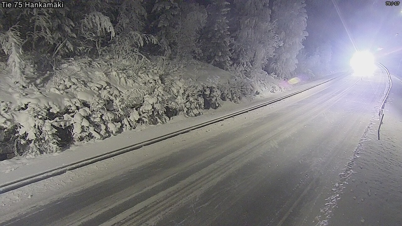 Kelikamerat Kuva Tie 75 Rautavaara, Hankamäki, Rautavaara, Pohjois-Savo