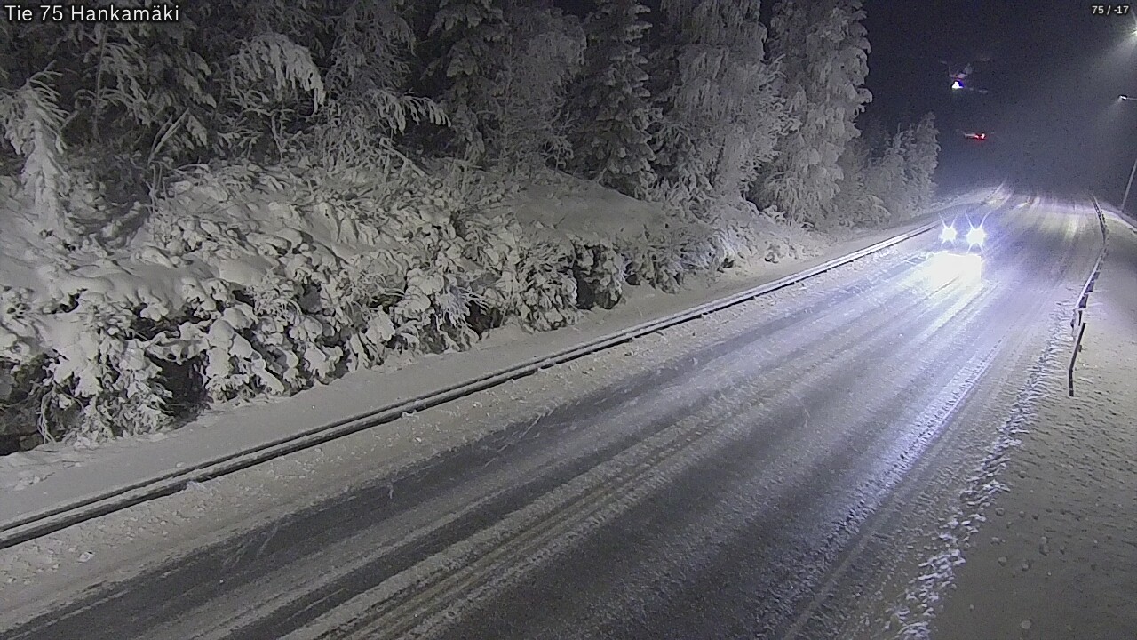 Kelikamerat Kuva Tie 75 Rautavaara, Hankamäki, Rautavaara, Pohjois-Savo