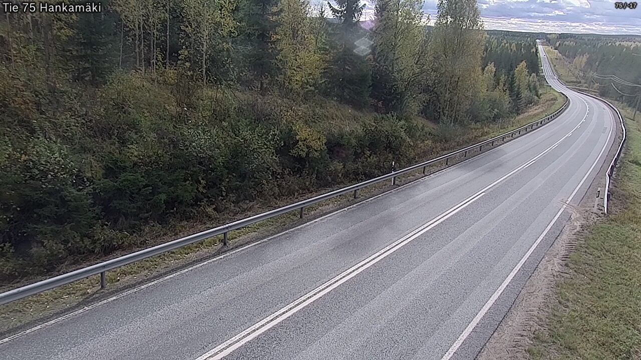 Weather Camera Image Road 75 Rautavaara, Hankamäki, Rautavaara, Pohjois-Savo