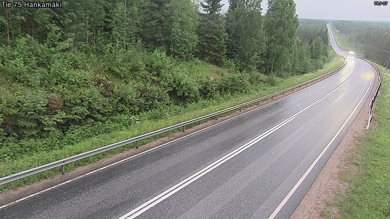 Weather Camera Image Road 75 Rautavaara, Hankamäki, Rautavaara, Pohjois-Savo