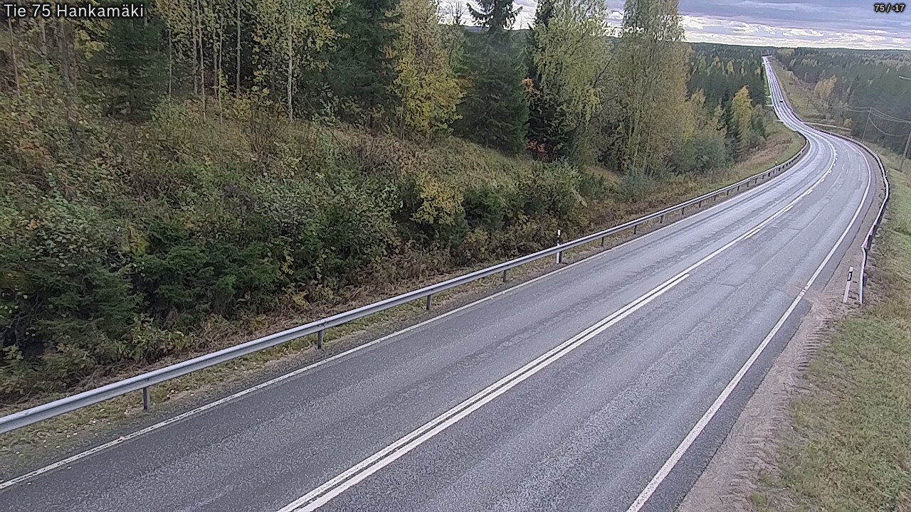 Weather Camera Image Road 75 Rautavaara, Hankamäki, Rautavaara, Pohjois-Savo