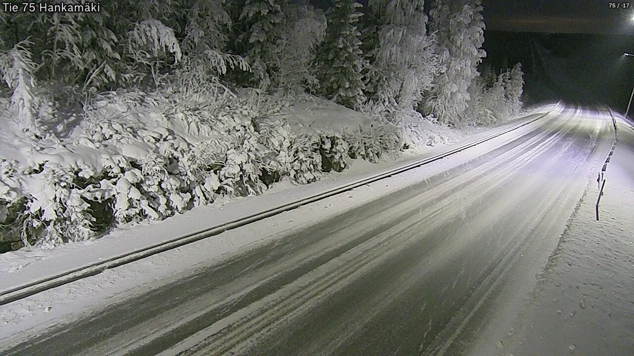 Kelikamerat Kuva Tie 75 Rautavaara, Hankamäki, Rautavaara, Pohjois-Savo
