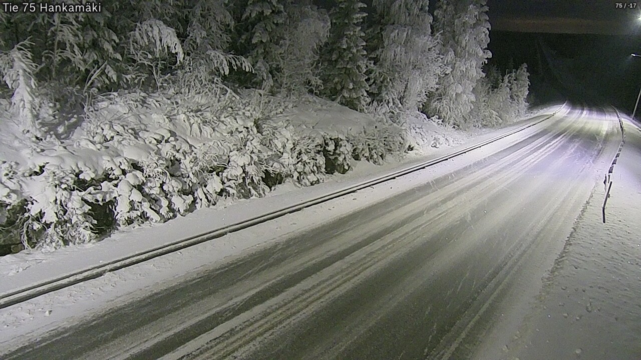 Kelikamerat Kuva Tie 75 Rautavaara, Hankamäki, Rautavaara, Pohjois-Savo