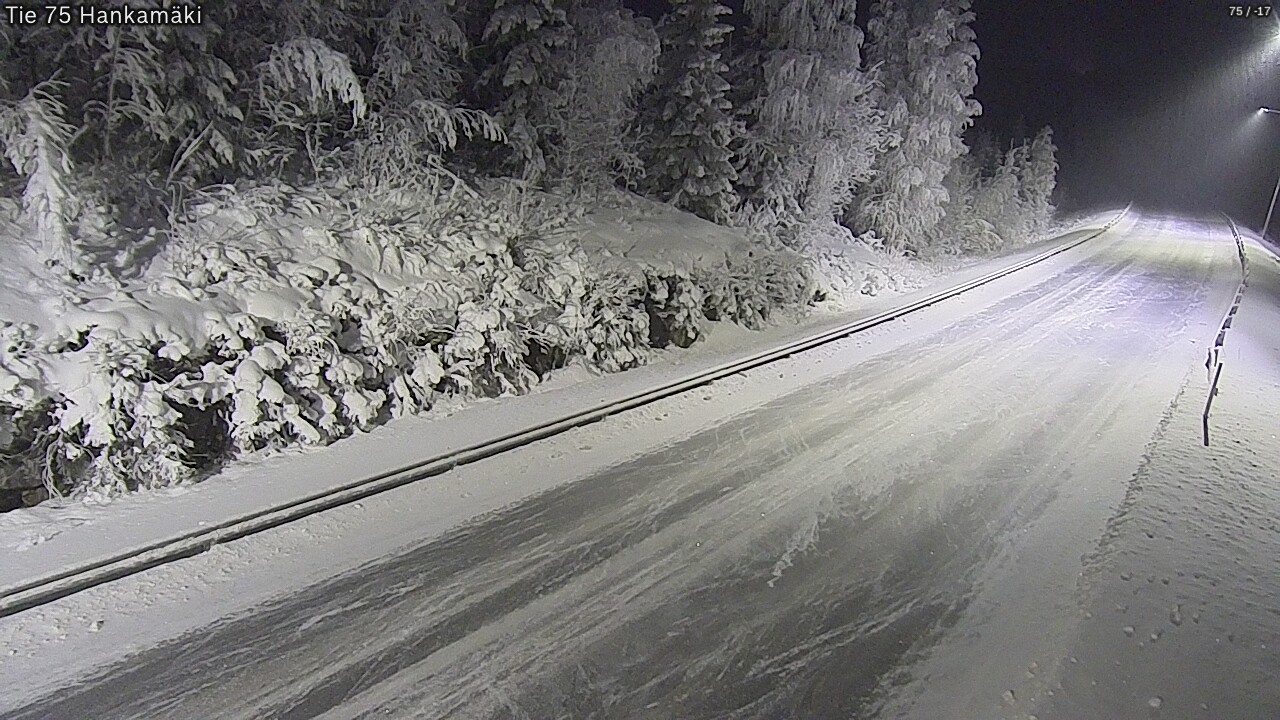 Kelikamerat Kuva Tie 75 Rautavaara, Hankamäki, Rautavaara, Pohjois-Savo