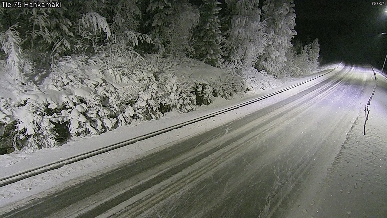 Kelikamerat Kuva Tie 75 Rautavaara, Hankamäki, Rautavaara, Pohjois-Savo