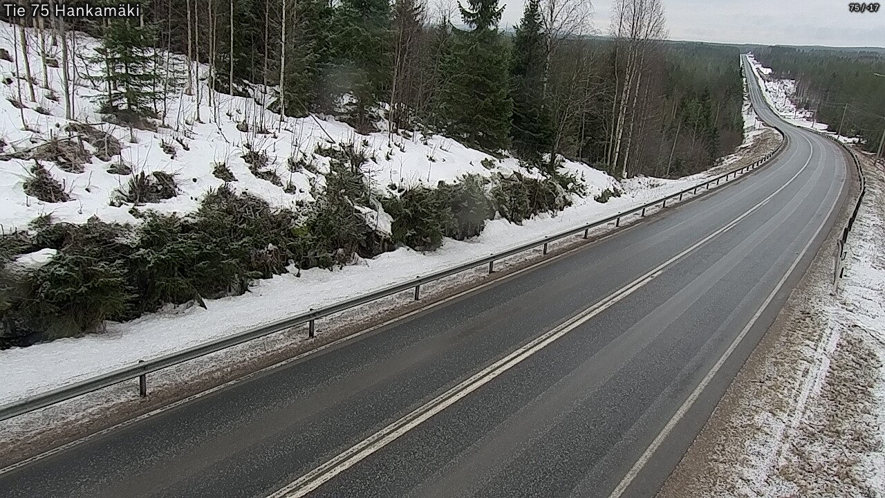 Kelikamerat Kuva Tie 75 Rautavaara, Hankamäki, Rautavaara, Pohjois-Savo