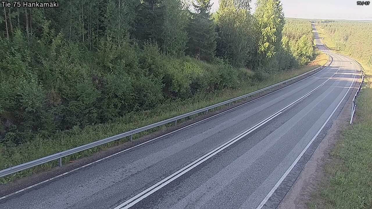 Kelikamerat Kuva Tie 75 Rautavaara, Hankamäki, Rautavaara, Pohjois-Savo