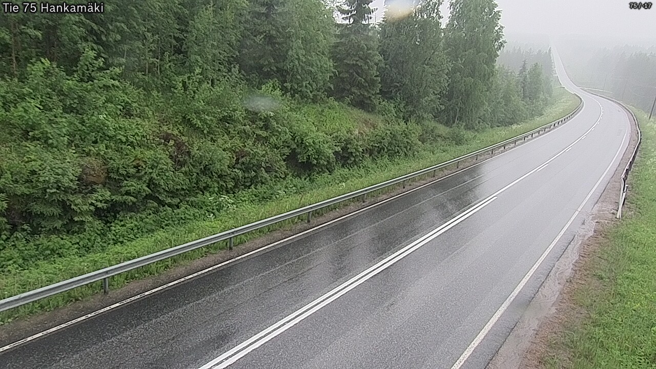 Weather Camera Image Road 75 Rautavaara, Hankamäki, Rautavaara, Pohjois-Savo