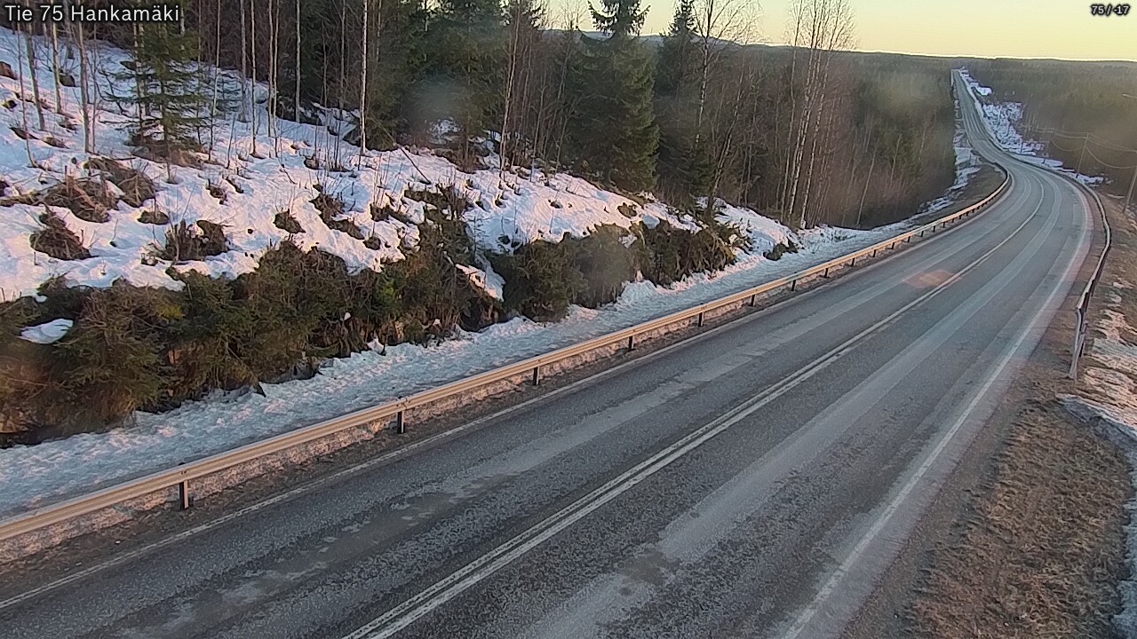 Kelikamerat Kuva Tie 75 Rautavaara, Hankamäki, Rautavaara, Pohjois-Savo