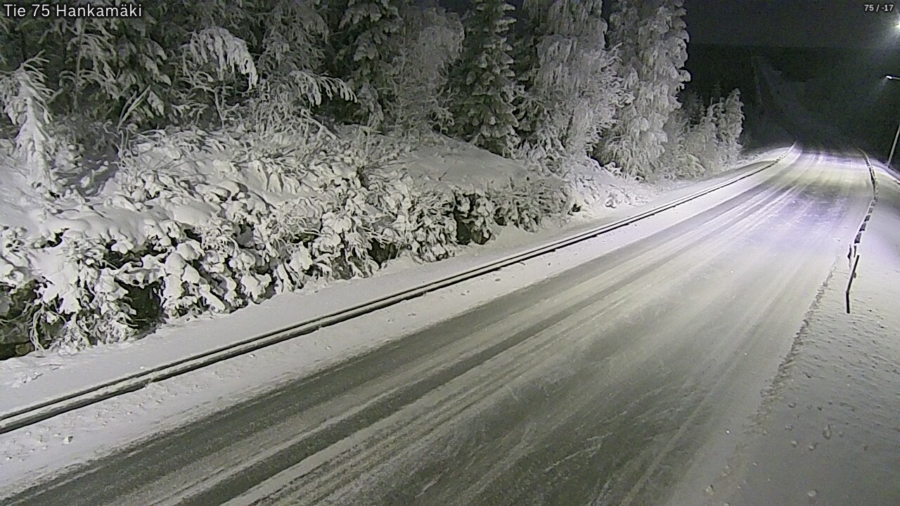 Kelikamerat Kuva Tie 75 Rautavaara, Hankamäki, Rautavaara, Pohjois-Savo