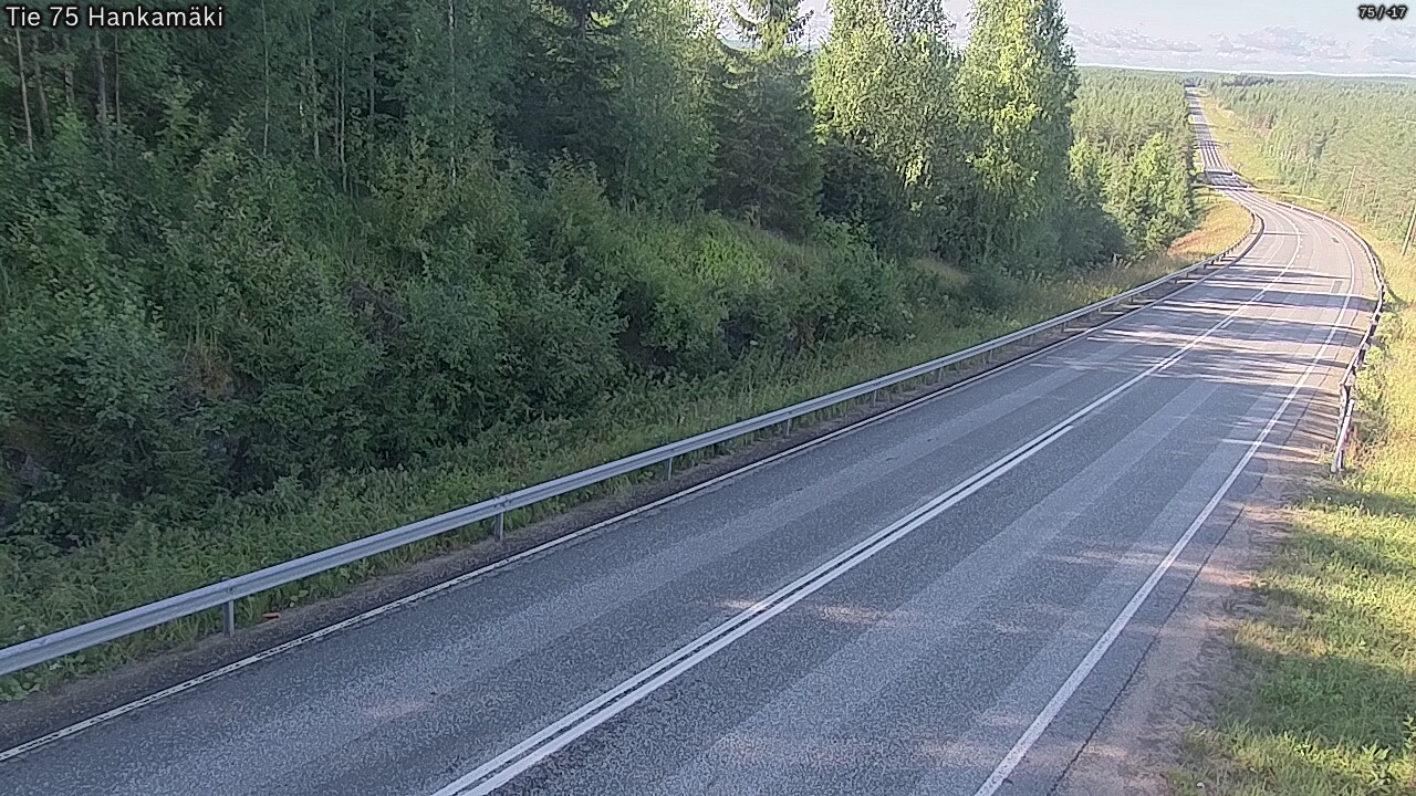 Kelikamerat Kuva Tie 75 Rautavaara, Hankamäki, Rautavaara, Pohjois-Savo