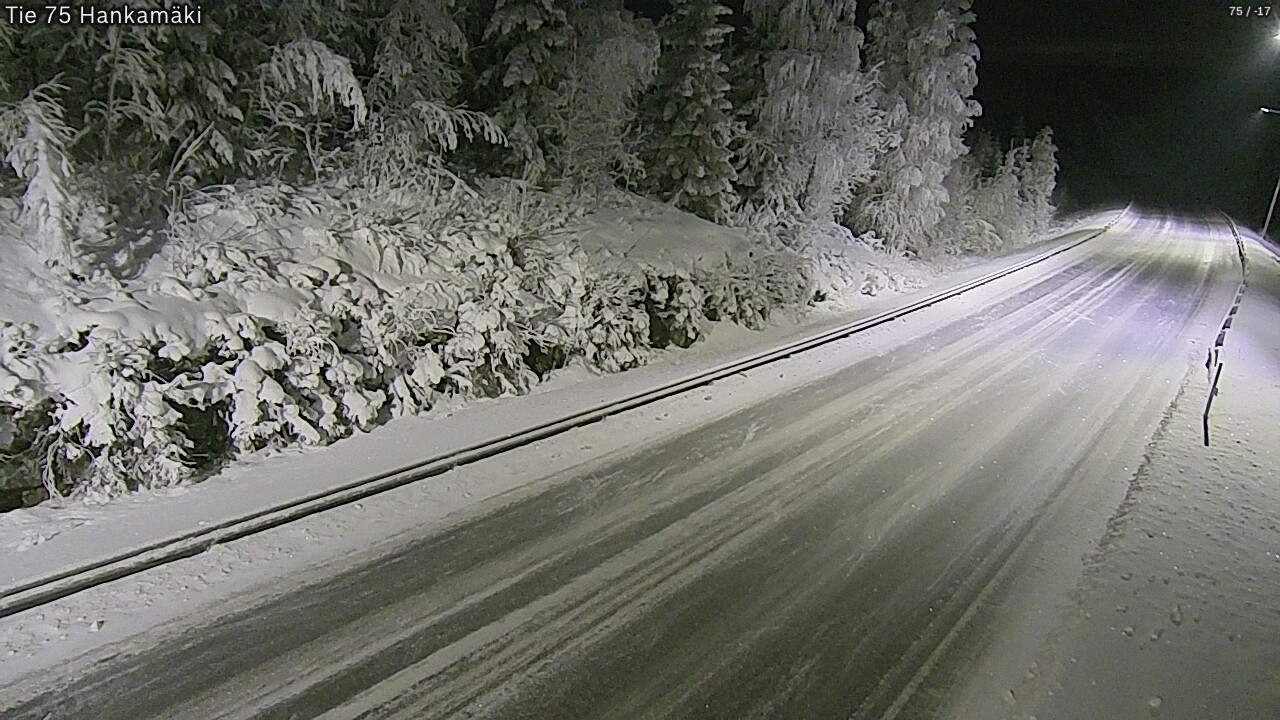 Kelikamerat Kuva Tie 75 Rautavaara, Hankamäki, Rautavaara, Pohjois-Savo