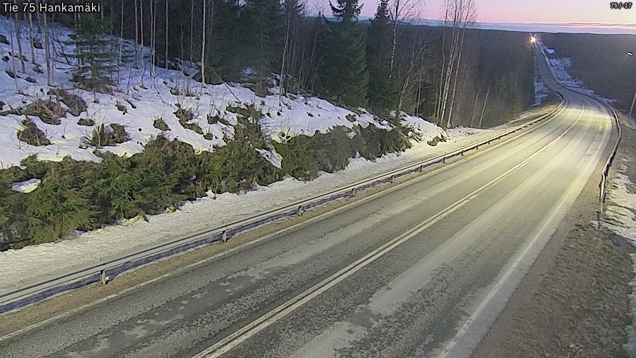 Kelikamerat Kuva Tie 75 Rautavaara, Hankamäki, Rautavaara, Pohjois-Savo