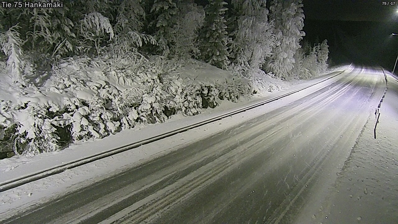 Kelikamerat Kuva Tie 75 Rautavaara, Hankamäki, Rautavaara, Pohjois-Savo