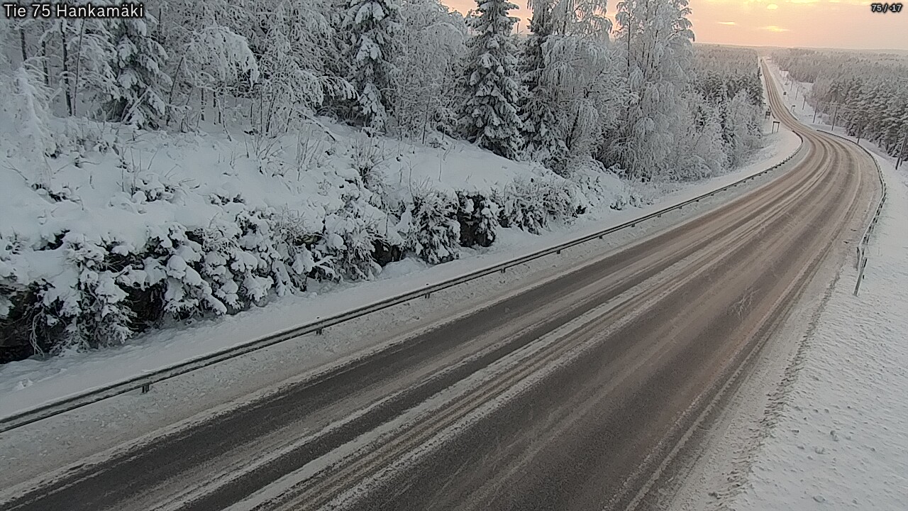 Kelikamerat Kuva Tie 75 Rautavaara, Hankamäki, Rautavaara, Pohjois-Savo