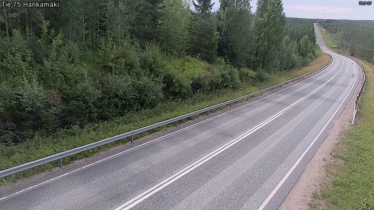 Kelikamerat Kuva Tie 75 Rautavaara, Hankamäki, Rautavaara, Pohjois-Savo