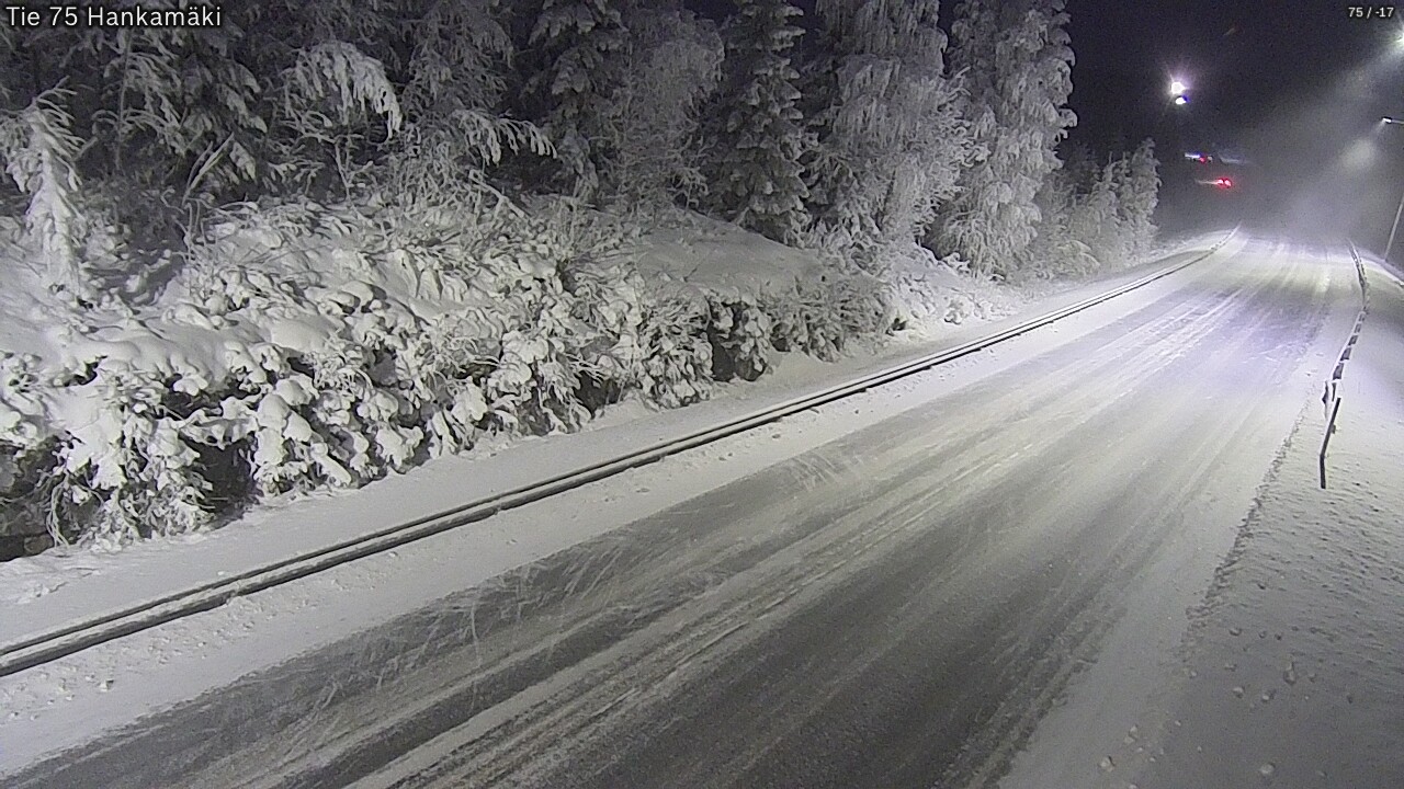 Kelikamerat Kuva Tie 75 Rautavaara, Hankamäki, Rautavaara, Pohjois-Savo