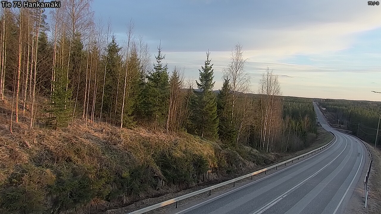 Kelikamerat Kuva Tie 75 Rautavaara, Hankamäki, Rautavaara, Pohjois-Savo