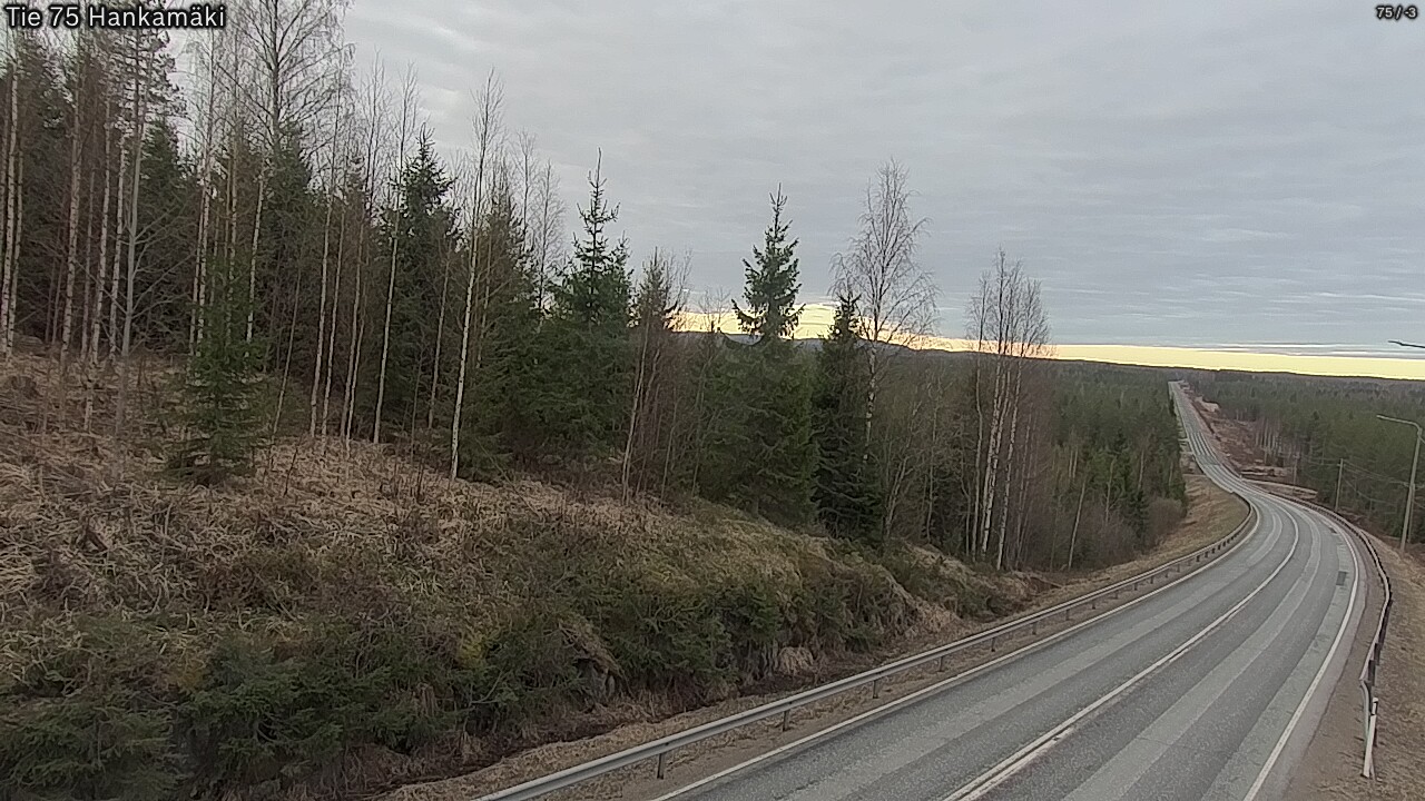 Kelikamerat Kuva Tie 75 Rautavaara, Hankamäki, Rautavaara, Pohjois-Savo