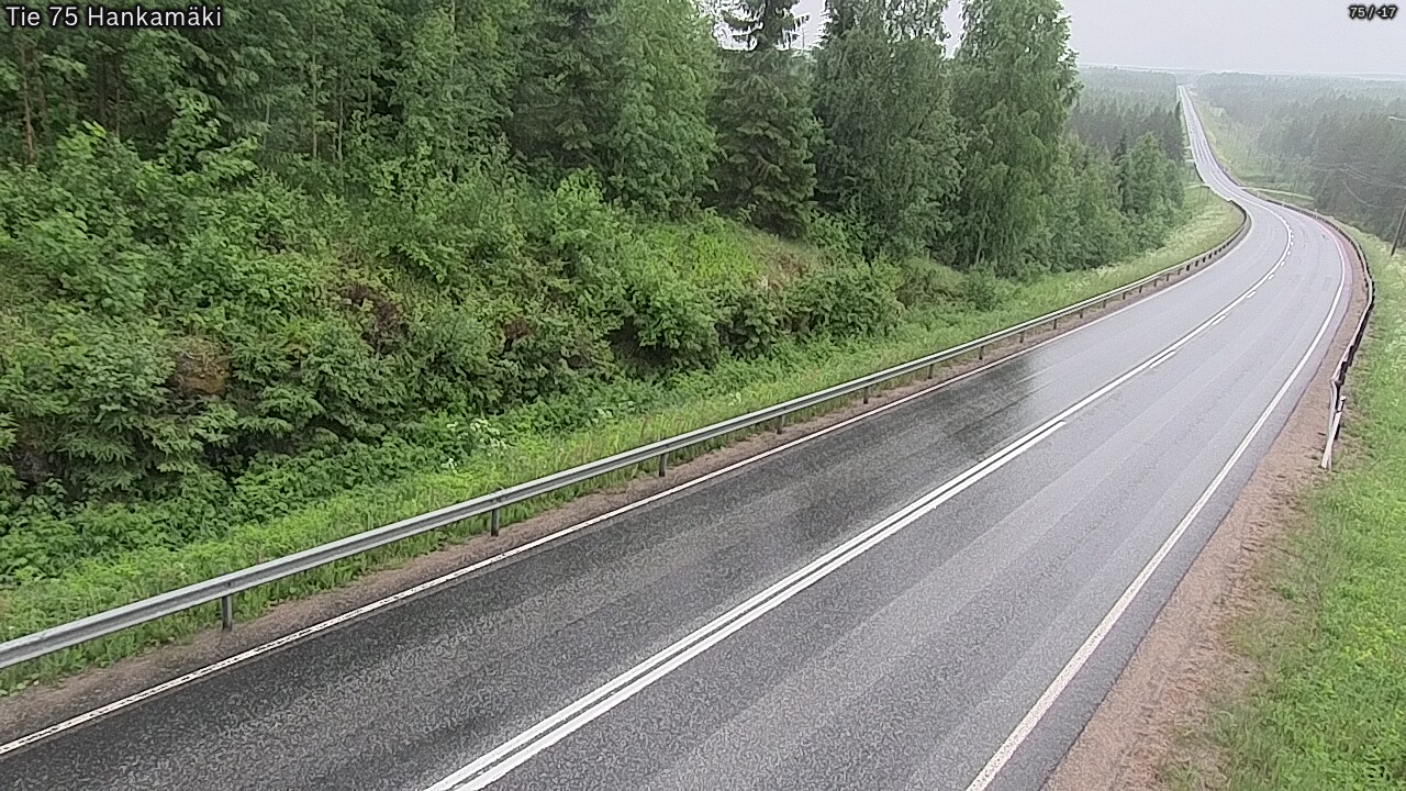 Weather Camera Image Road 75 Rautavaara, Hankamäki, Rautavaara, Pohjois-Savo