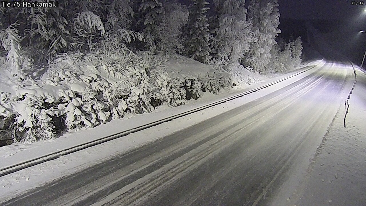 Kelikamerat Kuva Tie 75 Rautavaara, Hankamäki, Rautavaara, Pohjois-Savo