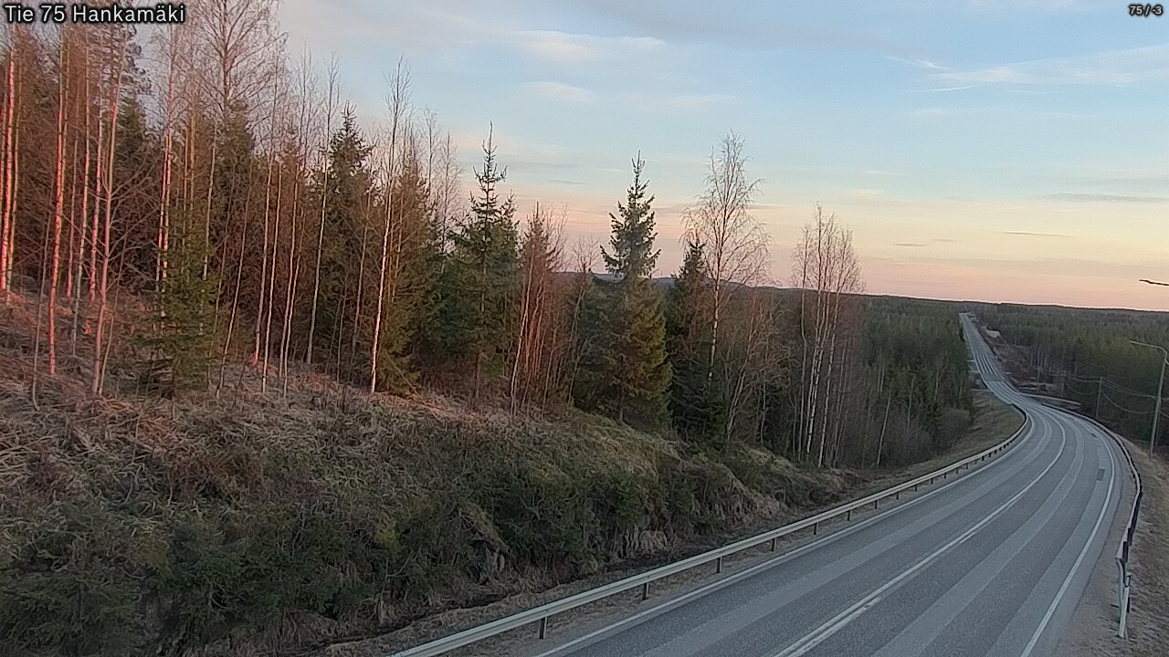 Kelikamerat Kuva Tie 75 Rautavaara, Hankamäki, Rautavaara, Pohjois-Savo