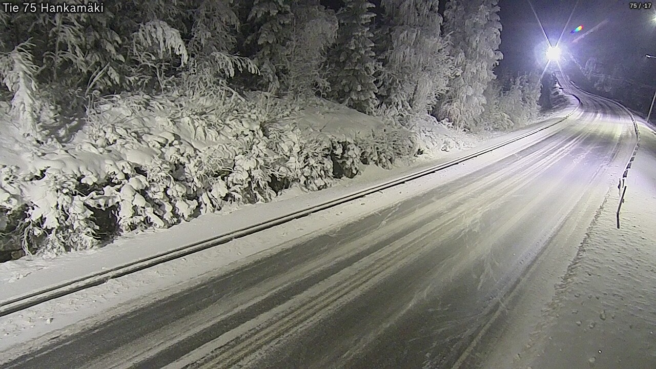 Kelikamerat Kuva Tie 75 Rautavaara, Hankamäki, Rautavaara, Pohjois-Savo