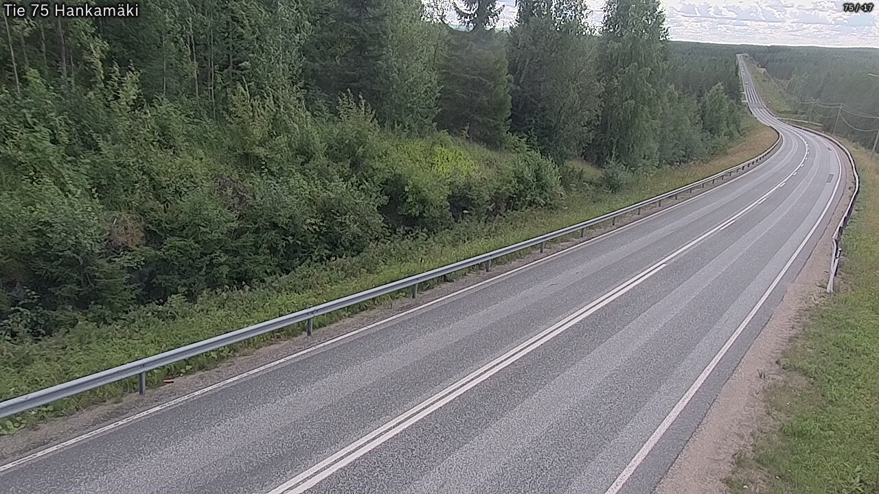 Kelikamerat Kuva Tie 75 Rautavaara, Hankamäki, Rautavaara, Pohjois-Savo