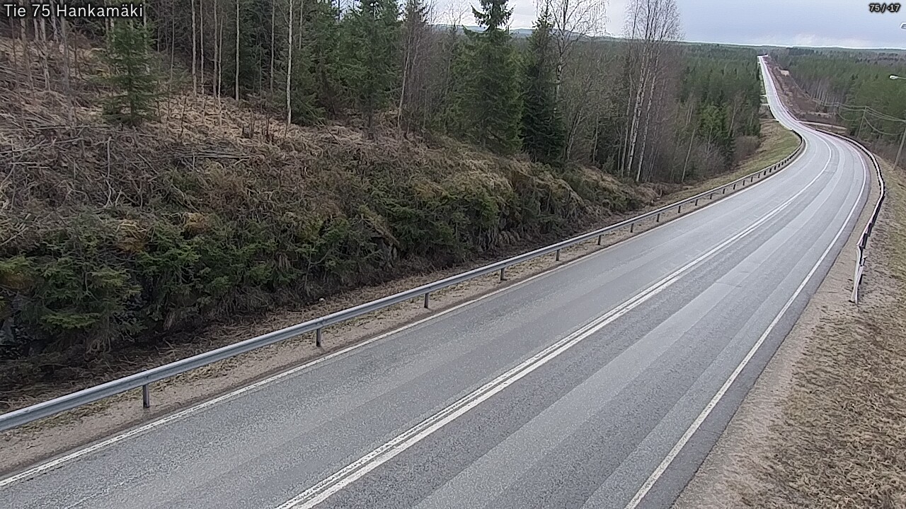 Weather Camera Image Road 75 Rautavaara, Hankamäki, Rautavaara, Pohjois-Savo
