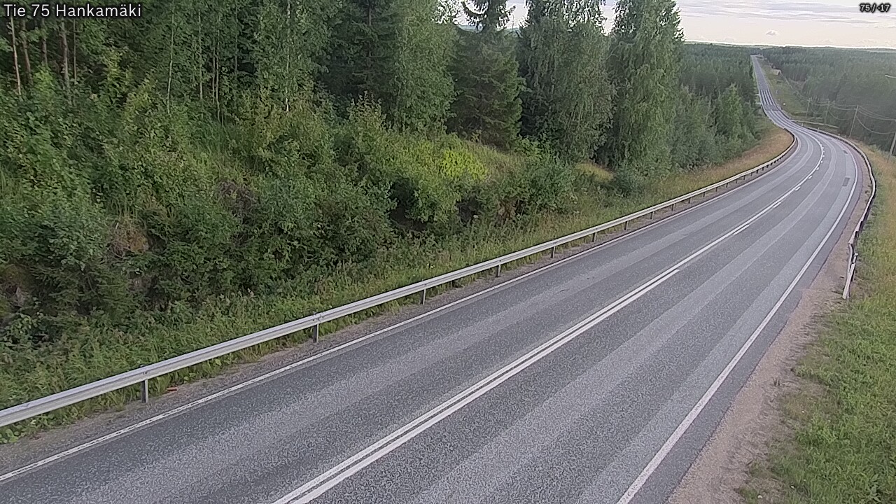 Kelikamerat Kuva Tie 75 Rautavaara, Hankamäki, Rautavaara, Pohjois-Savo