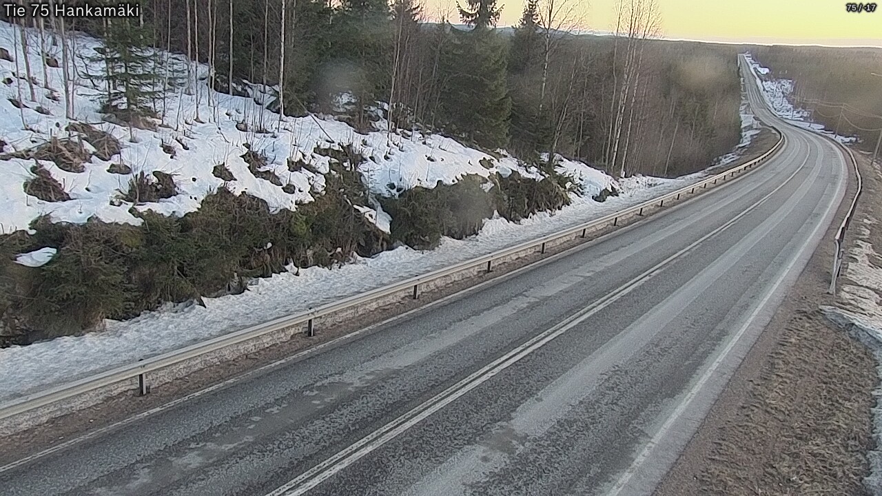 Kelikamerat Kuva Tie 75 Rautavaara, Hankamäki, Rautavaara, Pohjois-Savo