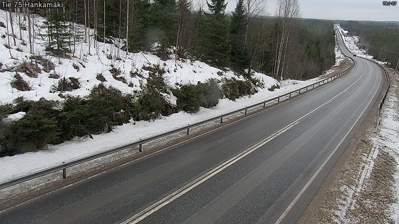 Kelikamerat Kuva Tie 75 Rautavaara, Hankamäki, Rautavaara, Pohjois-Savo