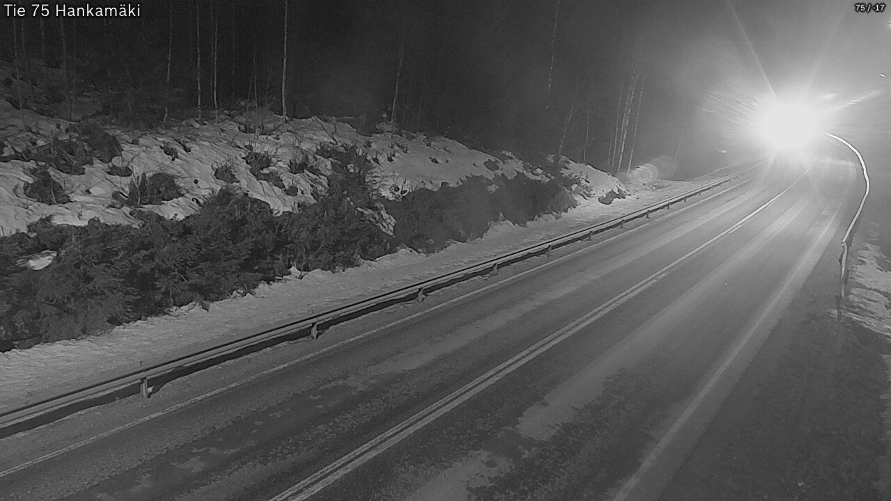 Kelikamerat Kuva Tie 75 Rautavaara, Hankamäki, Rautavaara, Pohjois-Savo