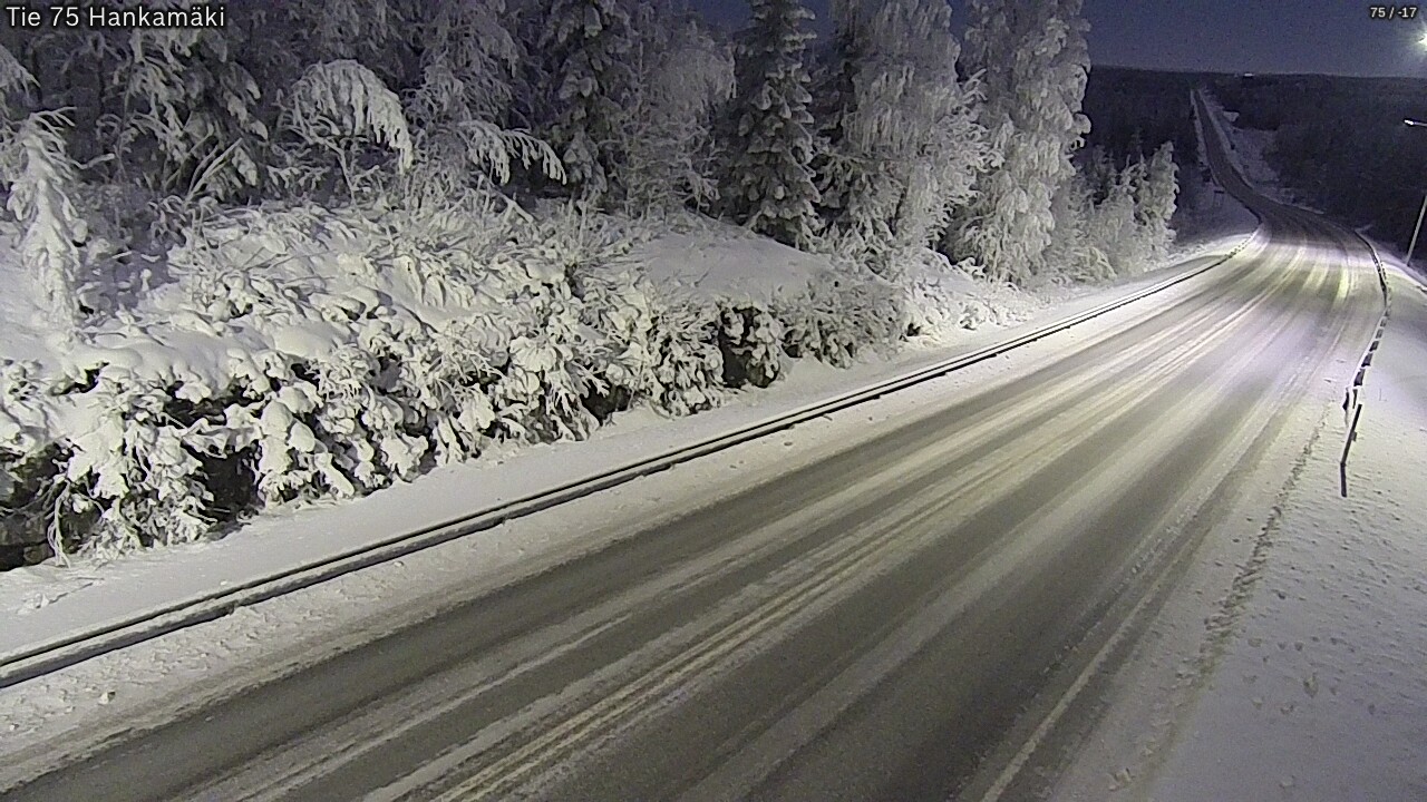 Weather Camera Image Road 75 Rautavaara, Hankamäki, Rautavaara, Pohjois-Savo