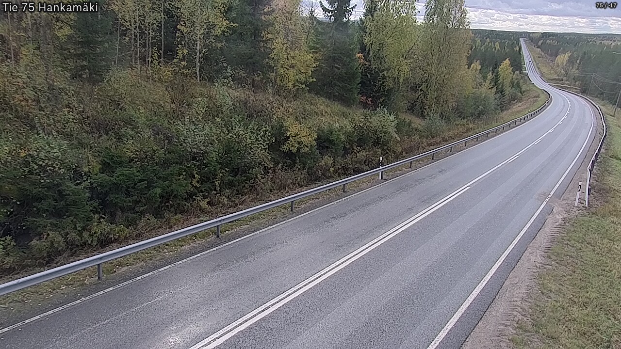 Weather Camera Image Road 75 Rautavaara, Hankamäki, Rautavaara, Pohjois-Savo