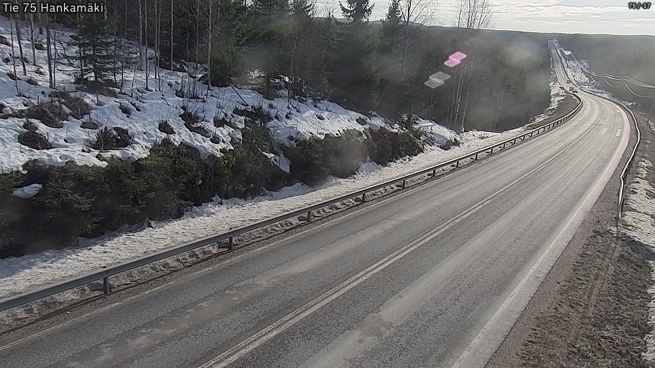Kelikamerat Kuva Tie 75 Rautavaara, Hankamäki, Rautavaara, Pohjois-Savo