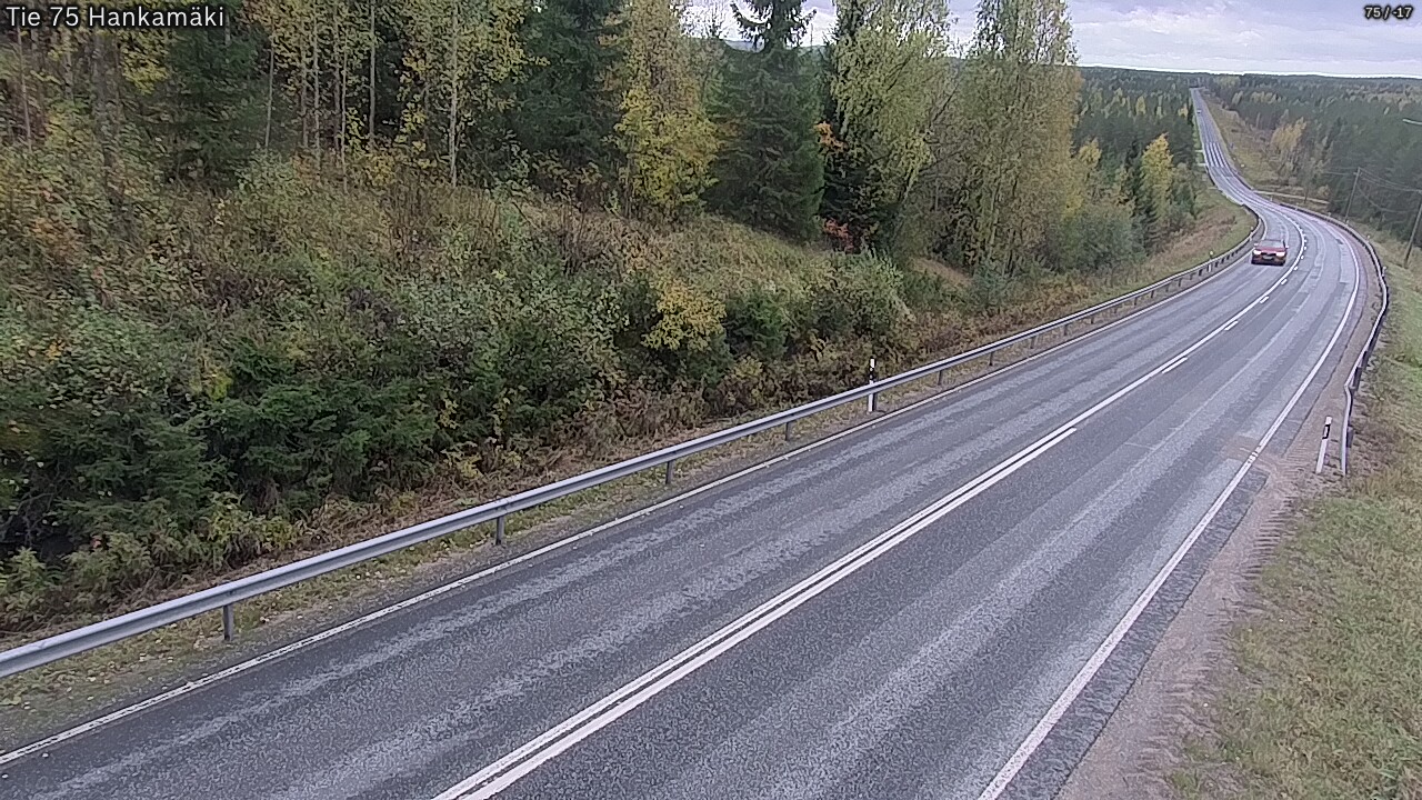 Weather Camera Image Road 75 Rautavaara, Hankamäki, Rautavaara, Pohjois-Savo